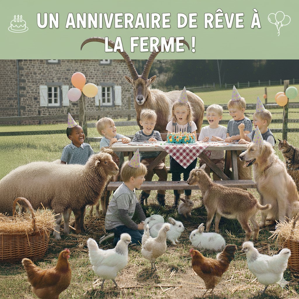 Anniversaire à la ferme